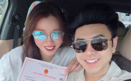Cặp đôi ca sĩ Vbiz - CEO là mẹ đơn thân 3 con thông báo đăng ký kết hôn