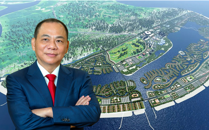DN tỷ phú Phạm Nhật Vượng khởi công xây công trình phục vụ nửa triệu người/năm ở đô thị lấn biển 10 tỷ USD