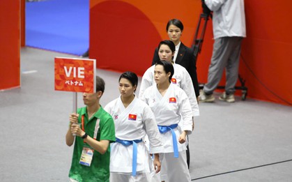 Xuất sắc: Karate Việt Nam giành huy chương Vàng tại ASIAD 2026