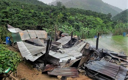 Cháy nhà ở Lâm Đồng, 3 mẹ con tử vong