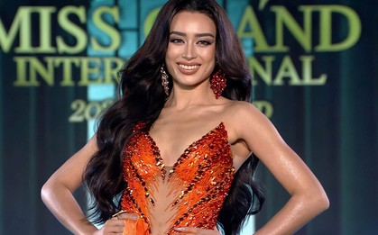 Suýt ngã trên sân khấu Miss Grand, Emoura Phạm được khen vì xử lý khéo