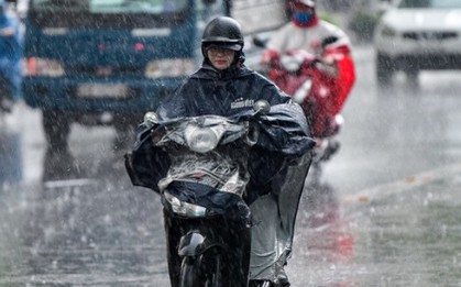 Các khu vực sắp mưa rất lớn
