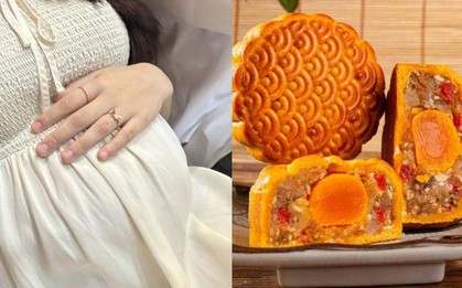 Bánh trung thu nhiều dầu, nhiều đường: Mẹ bầu có ăn được không?