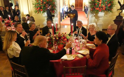 Hơn 130 khách dự quốc yến, 4 cái tên ngồi cùng bàn Tổng thống Donald Trump và Chủ tịch Trung Quốc Tập Cận Bình có gì đặc biệt?