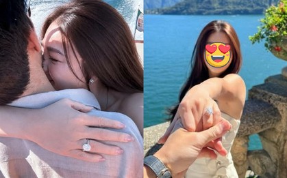 “Ngọc nữ phông bạt” được thiếu gia nghìn tỷ ngành ngân hàng cầu hôn bằng nhẫn kim cương khủng, nhan sắc đàng trai khiến MXH ngớ người