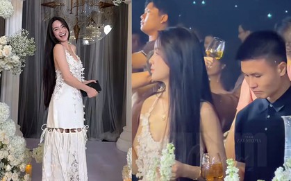 Chu Thanh Huyền lên đồ xinh đẹp sánh đôi cùng Quang Hải