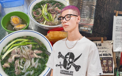 Phát hiện địa điểm dễ gặp MCK nhất Hà Nội: Quán phở bê đồ bằng xe điện cân bằng, mùa lũ có ngày treo hàng trăm suất