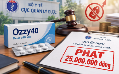 Kê khai sai giá thuốc, Công ty dược phẩm Đạt Vi Phú bị phạt 25 triệu đồng