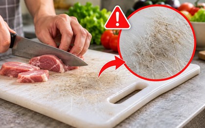 Lời khuyên đến tất cả các gia đình đang dùng thớt nhựa