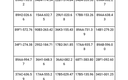 Công an thông báo: 251 chủ phương tiện vi phạm mang biển số sau nhanh chóng nộp phạt nguội theo Nghị định 168