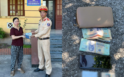 Công an xác minh loạt tờ tiền mệnh giá 20.000 - 500.000 đồng rơi trên đường