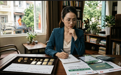 Thời điểm này nên mua vàng hay gửi tiết kiệm?