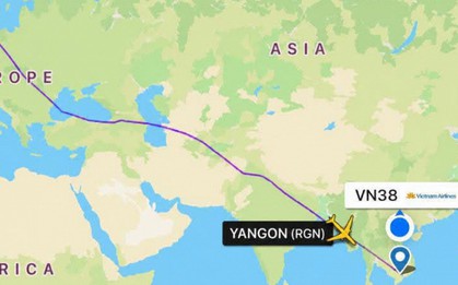 Điều bất ngờ trên chuyến bay VN38 ngày 5/9 của Vietnam Airlines