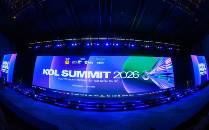 Chính thức lộ diện sân khấu KOL Summit 2026, thảm đỏ sẵn sàng đón hơn 1.500 nghệ sĩ, KOL và khách mời