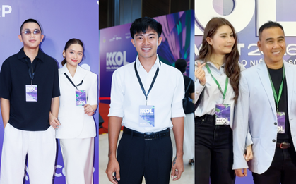 Hạt Dẻ khoác tay MC Quyền Linh, Lê Tuấn Khang hội ngộ dàn TikToker "cả nước biết mặt" tại thảm đỏ KOL Summit 2026