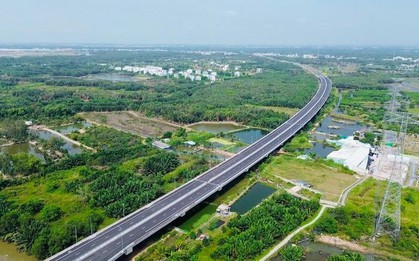 Cao tốc 57,8 km gần 30.000 tỷ đồng nối miền Tây với sân bay Long Thành hoàn thành hơn 99%, sắp thông xe toàn tuyến