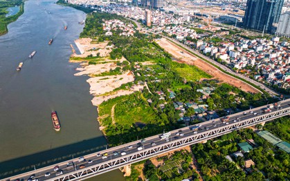 Hà Nội bồi thường đất gấp 2 lần quy định khi làm đại lộ sông Hồng