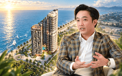 Ông Nguyễn Quốc Cường chuẩn bị cho xây tổ hợp rộng gần 11.900m2 bên bờ biển nổi tiếng nhất Nam Bộ: Rót 1.200 tỷ đồng, có 2 tòa tháp cao tầng thông nhau bằng đường hầm