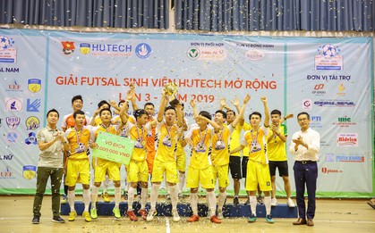 19 trường Đại học, Cao đẳng tranh cúp Futsal Sinh viên HUTECH mở rộng lần 4 - 2020
