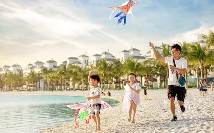 Khó tin nhưng có thật: “Kỳ nghỉ hè ở biển” giữa lòng Hà Nội