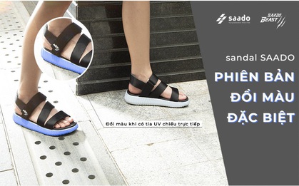 Món quà độc lạ cho học sinh mùa tựu trường: Sandal đổi màu khi ra nắng!