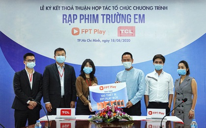 FPT Play và TCL Vietnam khởi động “Rạp Phim Trường Em” mùa 2 với tổng kinh phí hơn 1,5 tỷ đồng