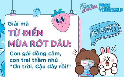 Giải mã “từ điển mùa rớt dâu”: Con gái đồng cảm, con trai thầm nhủ “ơn trời, cậu đây rồi”!
