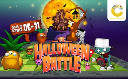 Binh đoàn quái vật cùng so găng mùa Halloween - Tháng 10 này tại Crescent Mall