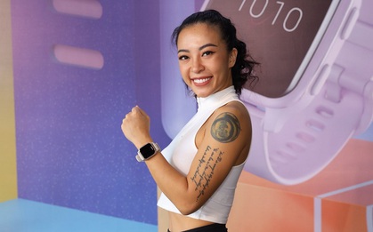 Hana Giang Anh hào hứng khi trải nghiệm đồng hồ GPS thông minh mới nhất của Garmin: Venu Sq