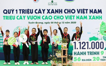 Gần một thập kỷ truyền cảm hứng của hành trình mang tên “Một triệu cây xanh”