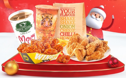 Mở tiệc Giáng sinh linh đình cùng loạt combo trên NowFood với giá từ 76K