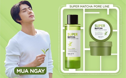 Dòng sản phẩm mới “khuấy đảo thị trường” Super Matcha của Some By Mi đã có mặt tại Việt Nam với quà cực hấp dẫn