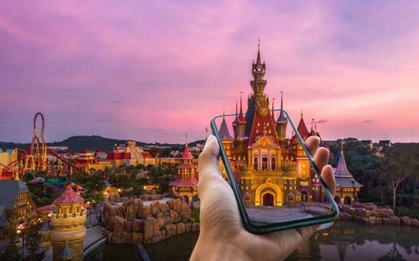 Công viên chủ đề tiên phong trên thế giới ứng dụng trải nghiệm giải trí ảo