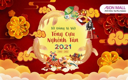 Xuân rộn ràng - Tết chuẩn vị cùng AEON MALL Tân Phú Celadon