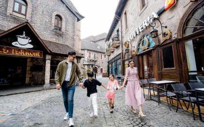 Sun World Ba Na Hills rực rỡ sắc hoa trong dịp Tết Nguyên đán 2021