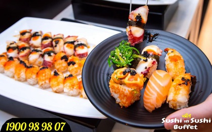 Sushi in Sushi - Buffet sushi thả ga chỉ 199.000đ