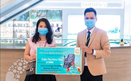 Hơn 1 tỷ đồng được trao tặng khách hàng may mắn trúng thưởng mừng sinh nhật Crescent Mall