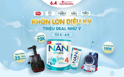 Nestlé bên mẹ, Cùng con lớn khôn: Ngày hội mua sắm dành cho mẹ bỉm sữa với loạt ưu đãi cực kỳ hấp dẫn