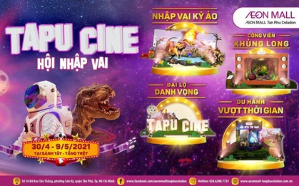 Trải nghiệm phim trường Tapu Cine độc lạ chỉ có tại AEON MALL Tân Phú Celadon