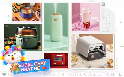 Mê mẩn 6 set đồ gia dụng ton sur ton toàn màu bắt trend, giá lại rẻ bất ngờ, nhìn là muốn rước về luôn