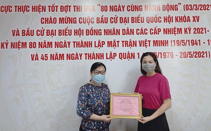 Ngọc Thúy ủng hộ Quỹ vaccine 100 triệu đồng