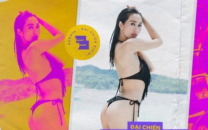 Loạt ảnh cực cháy tại minigame Đại chiến bikini: Khánh My “khét lẹt”, loạt Gen Z cũng không vừa