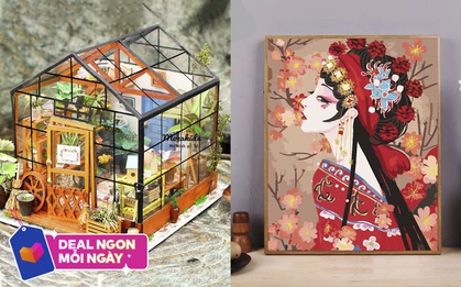 9 món đồ giải trí tại nhà dành cho "tâm hồn nghệ thuật" nhưng thiếu hoa tay, đang sale đến 50% trên Lazada