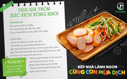 Bếp nhà lành ngon, cùng con mùa dịch