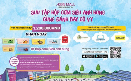 Dạo chơi Aeon Mall Bình Tân - Thỏa sức mua sắm, nhận ngàn quà xinh