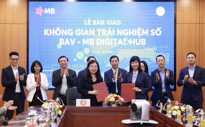 BAV - MB Digital Hub: Không gian trải nghiệm ngân hàng số cho sinh viên Học viện Ngân hàng