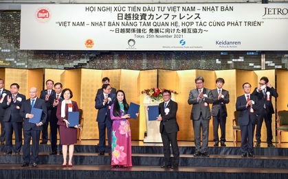 Vinamilk và Vilico ký ghi nhớ hợp tác 500 triệu USD trong chuyến công tác của Thủ tướng tại Nhật Bản