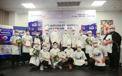 Dàn đầu bếp danh tiếng cùng sinh viên Nhà hàng - Khách sạn HUTECH trổ tài ẩm thực