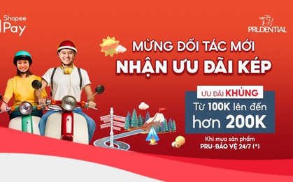 Bảo hiểm số hoá siêu “cool” từ Prudential, phí rẻ, quyền lợi khủng, giảm ngay 50% khi thanh toán qua ShopeePay