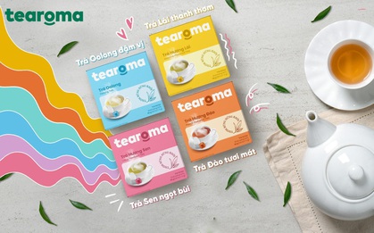 Tearoma - thương hiệu trà thơm dành cho giới trẻ "best seller" trên TIKI